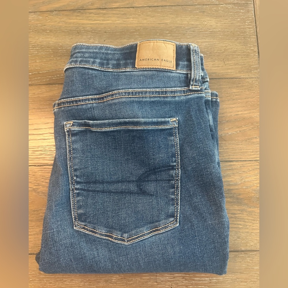 American Eagle Outfitters Blue Boot Cut Jeans